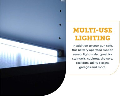 Foto 4 | Barra De Luces Inalámbrica Con Sensor De Movimiento Snapsafe 20 Led Blanca - Venta Internacional.