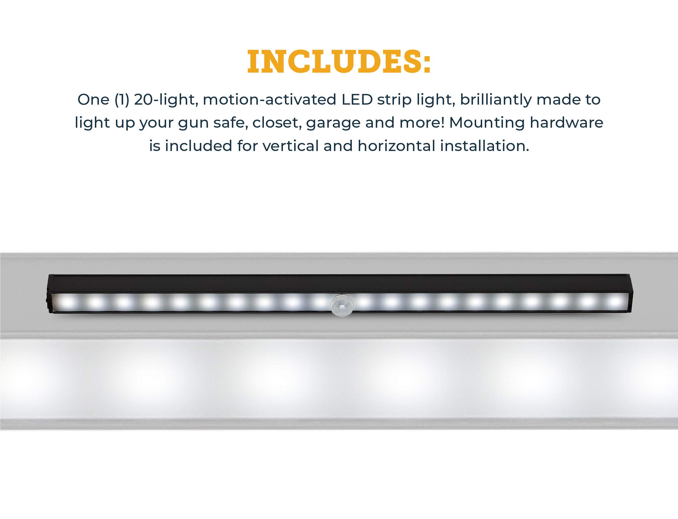 Foto 7 pulgar | Barra De Luces Inalámbrica Con Sensor De Movimiento Snapsafe 20 Led Blanca - Venta Internacional.