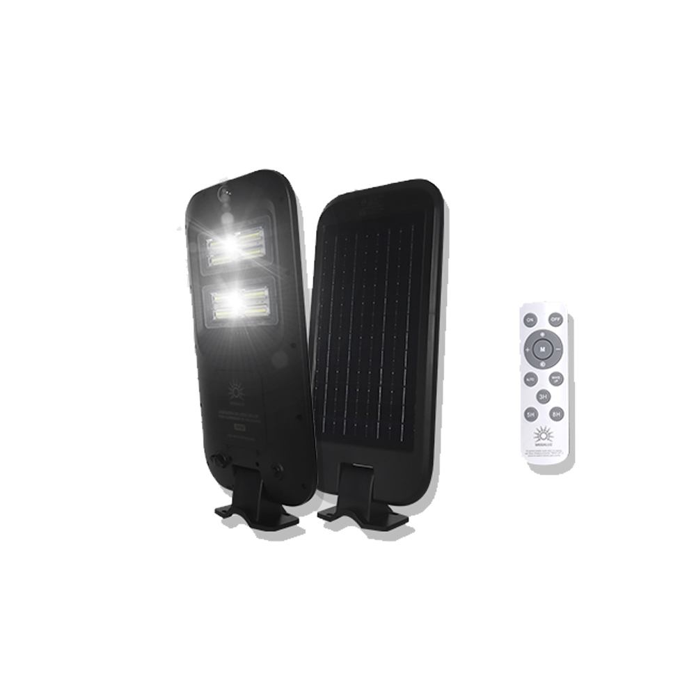 Lámpara Solar Suburbana 100 Watts Luz Led Fría Incluye Control