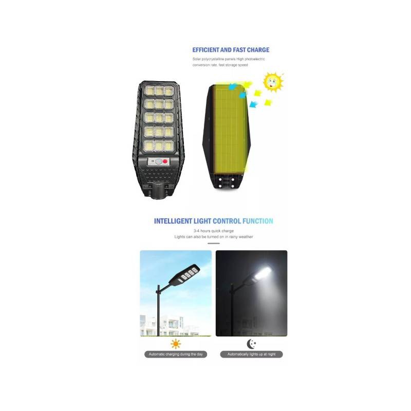 Foto 3 | Foco Solar Inteligente De 200 W Para Exteriores Con Sensor De Movimiento - Venta Internacional.