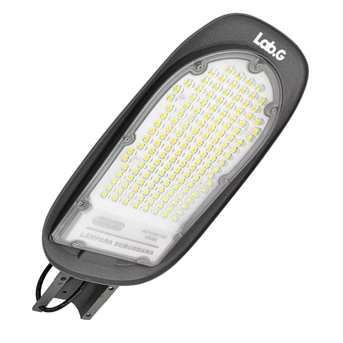 Lampara Para Exterior Led Lab.g De 150w Con Fotocelda 7000k 11000lm