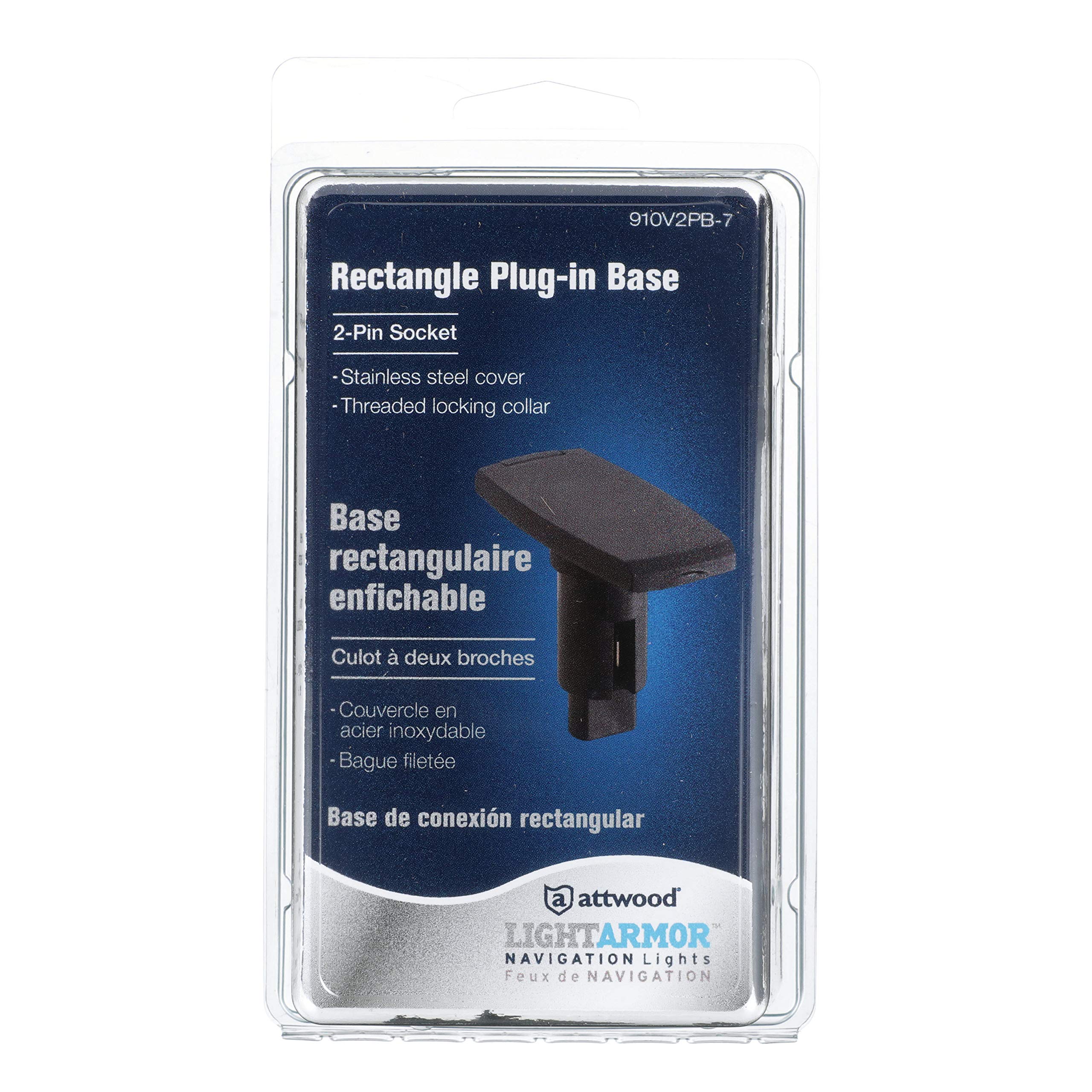 Foto 8 pulgar | Base De Luz Attwood 910v2pb-7 Lightarmor™ Serie 910v Negra - Venta Internacional.