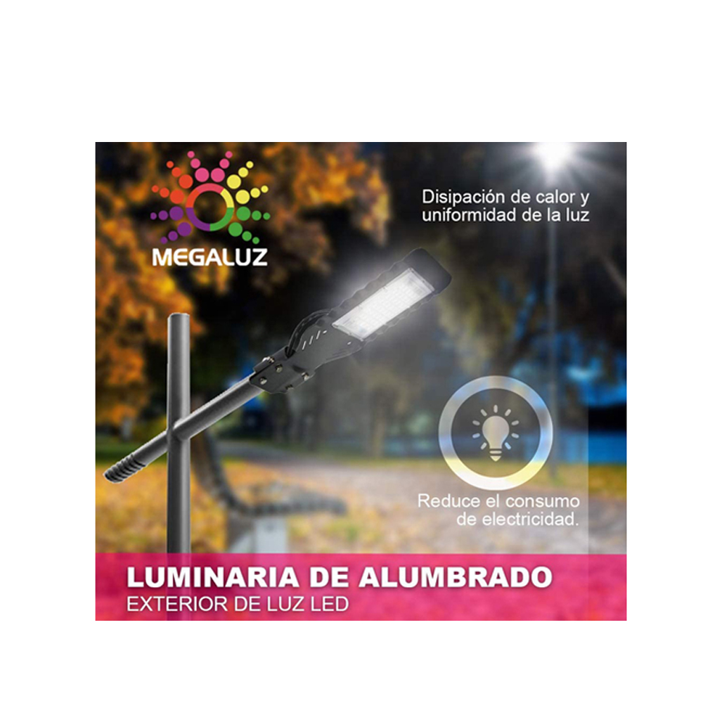 Foto 4 pulgar | Lámpara Led Megaluz A50W09S01 50w para Exterior