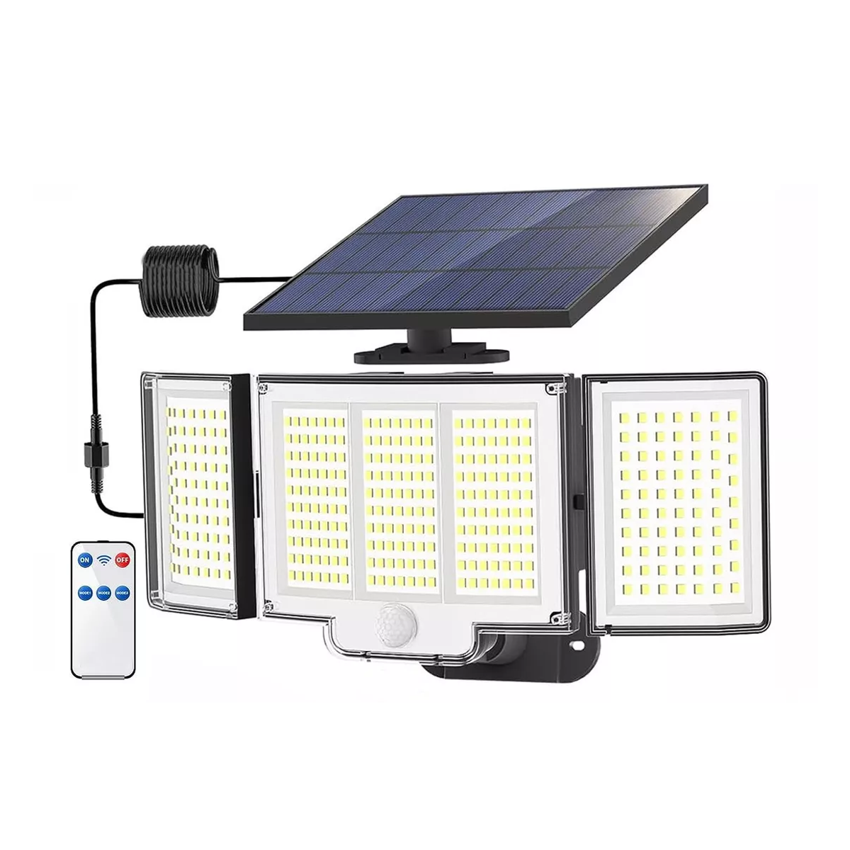 Foto 2 pulgar | Lámpara Led Solar Eo Safe Imports Esi10346 Negro para Jardín