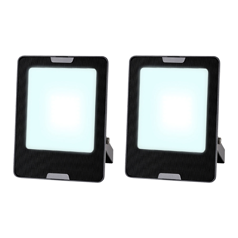 Pack De 2 Reflector Led Exterior 50 W