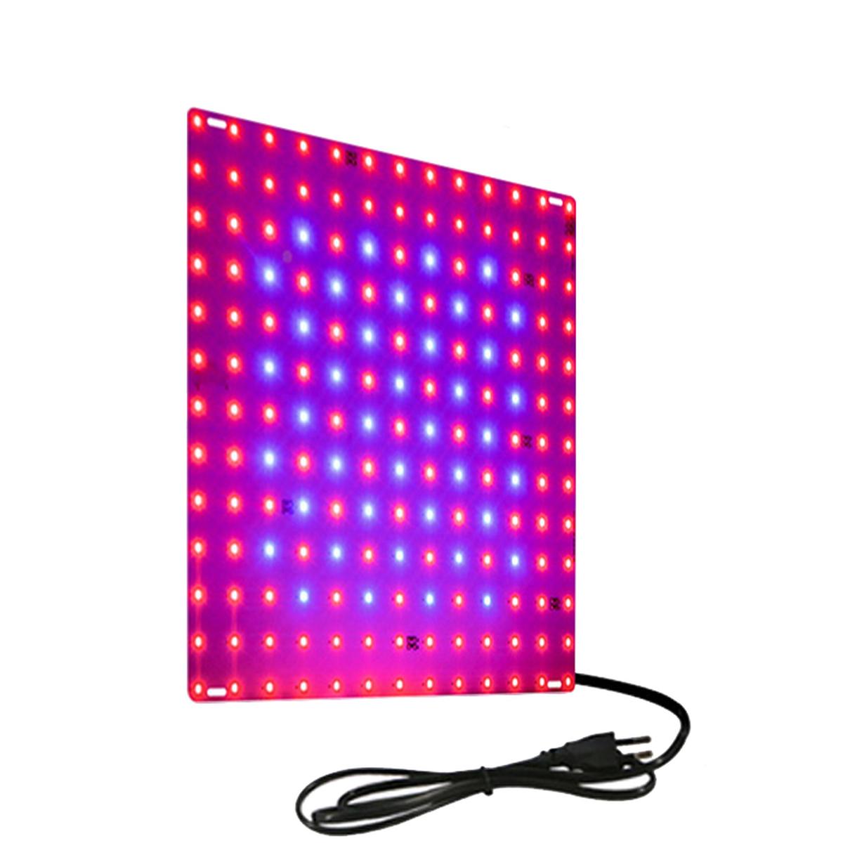 Paneles Cuadrados Led Uv Hidroponía Ventdepot Mxgwg-008 20 Piezasvioleta Y Rosa Cálida