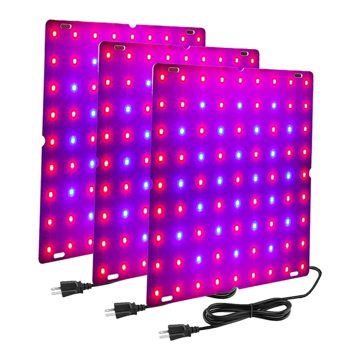 Foto 2 pulgar | Luz Led Uv Panel Hidropónica Ventdepot Mxgwl-003 3 Piezasvioleta Y Rosa Cálida