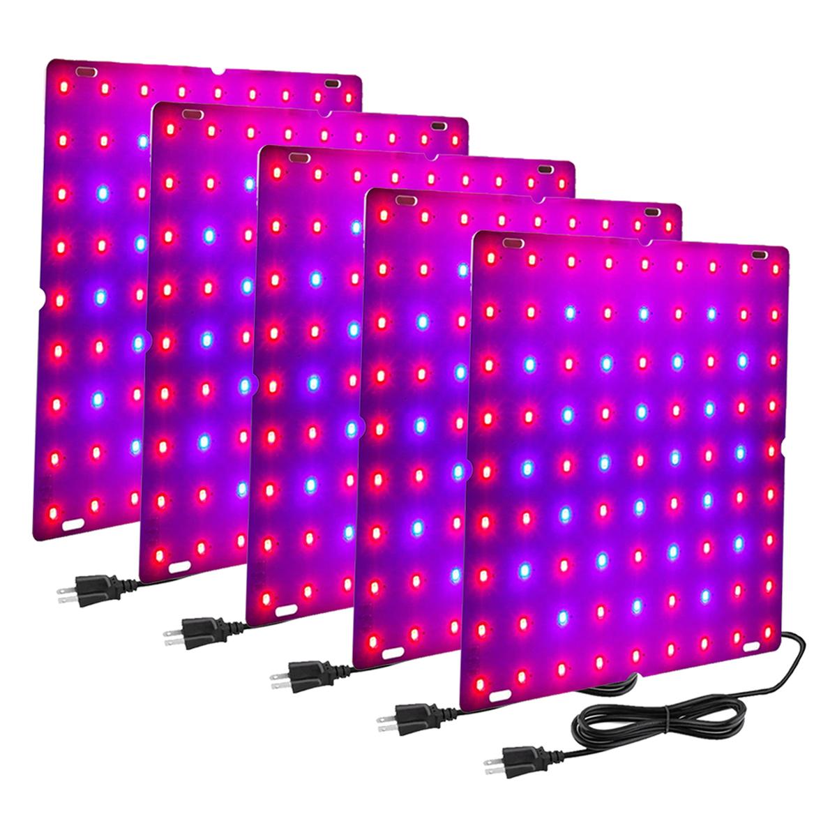 Foto 2 pulgar | Luz Led Uv Paneles Para Exteriores Ventdepot Mxgwl-005 5 Piezasvioleta Y Rosa Cálida