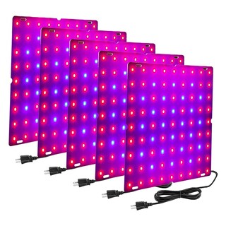 Foto 1 | Luz Led Uv Paneles Para Exteriores Ventdepot Mxgwl-005 5 Piezasvioleta Y Rosa Cálida