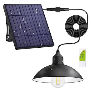 Foto 1 | Lámpara Colgante Solar Recargable para Jardín Y Exteriores