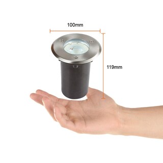 Foto 5 | Lámpara De Exterior Led Coimbra Tecnolite De Piso Empotrable 50w Ip65 Base Gx5.3 No Incluye Foco