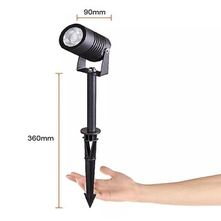 Foto 3 | Reflector Exterior Led Con Estaca 9w/100-240v 3000k Dirigible Liesma