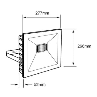 Foto 5 | Reflector Led Tecnolite Aladfar Ii De Exterior 100w Luz Ámbar Ip65 No Atenuable Led Integrado