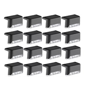 Foto 1 | Luces Solares De Jardín-16 Piezas De Luces Decorativas. Eo Safe Imports Esi-18563 Negro