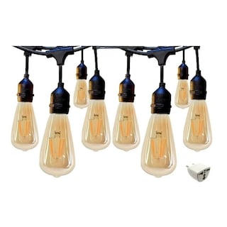 Foto 1 | Guirnalda Impermeable De 10 M Con 10 Bombillas Led E27 Vintage - Venta Internacional.