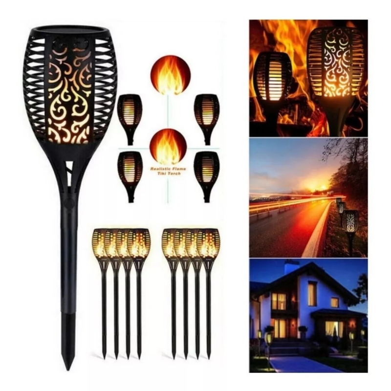 Pack De 4 Linternas Solares Led Jardin - Venta Internacional.