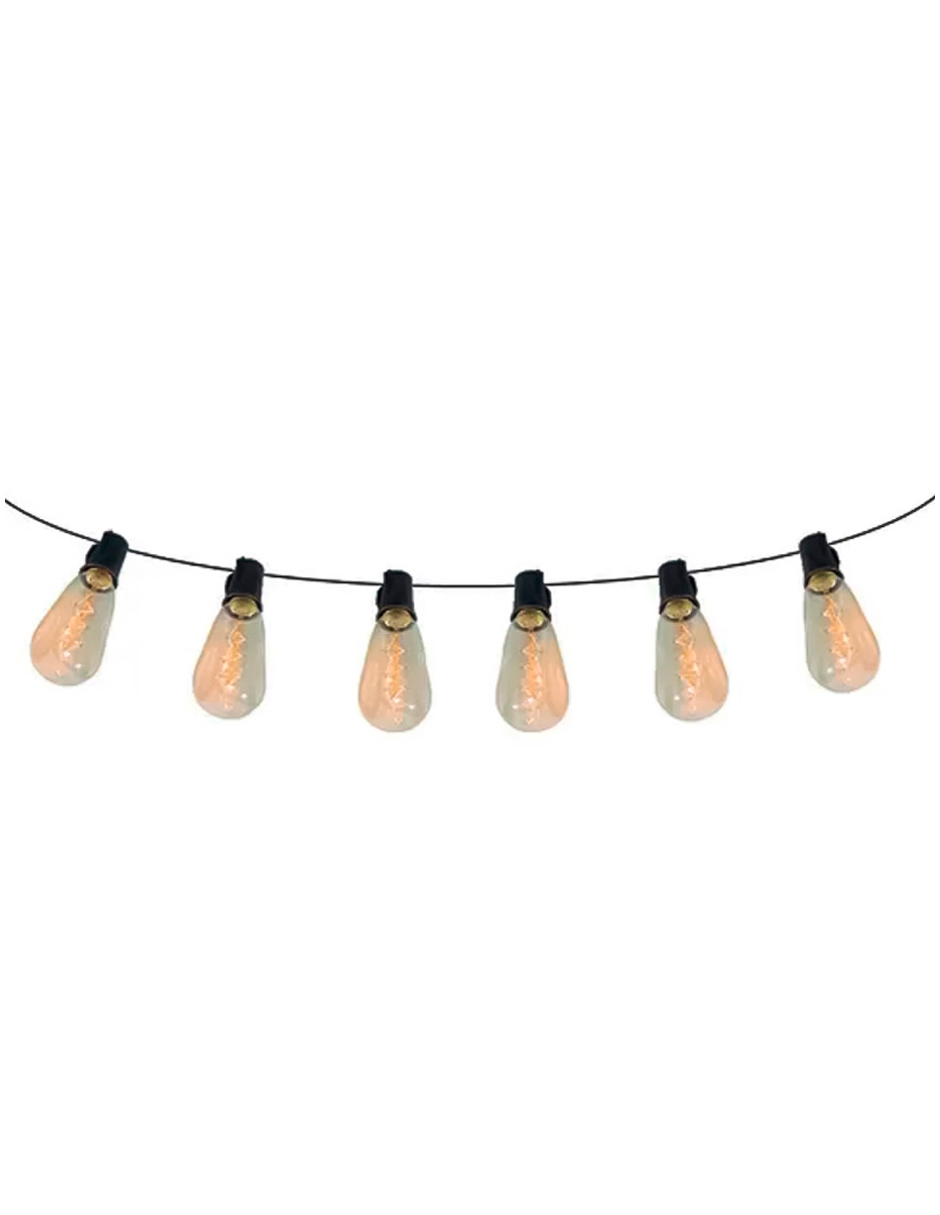 Foto 2 pulgar | Serie de Luces Steelpro Edison Vintage 70w Luz Cálida de 10 Focos 3 m