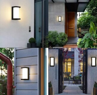 Foto 4 | Lámpara De Pared Xtellar Exterior Jardín