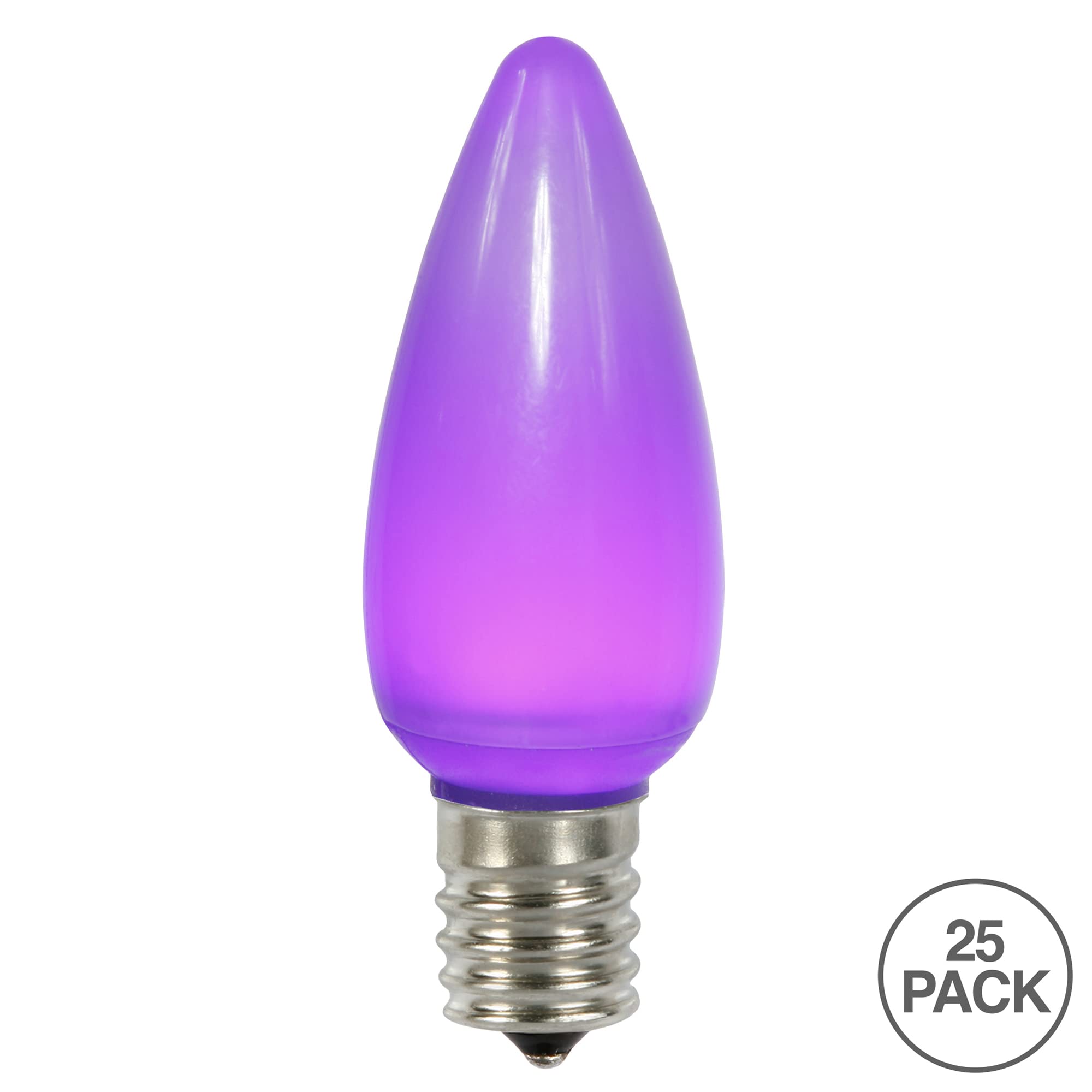 Foto 3 pulgar | Bombilla Led Vickerman C9 De Cerámica Púrpura, Paquete De 25 - Venta Internacional.