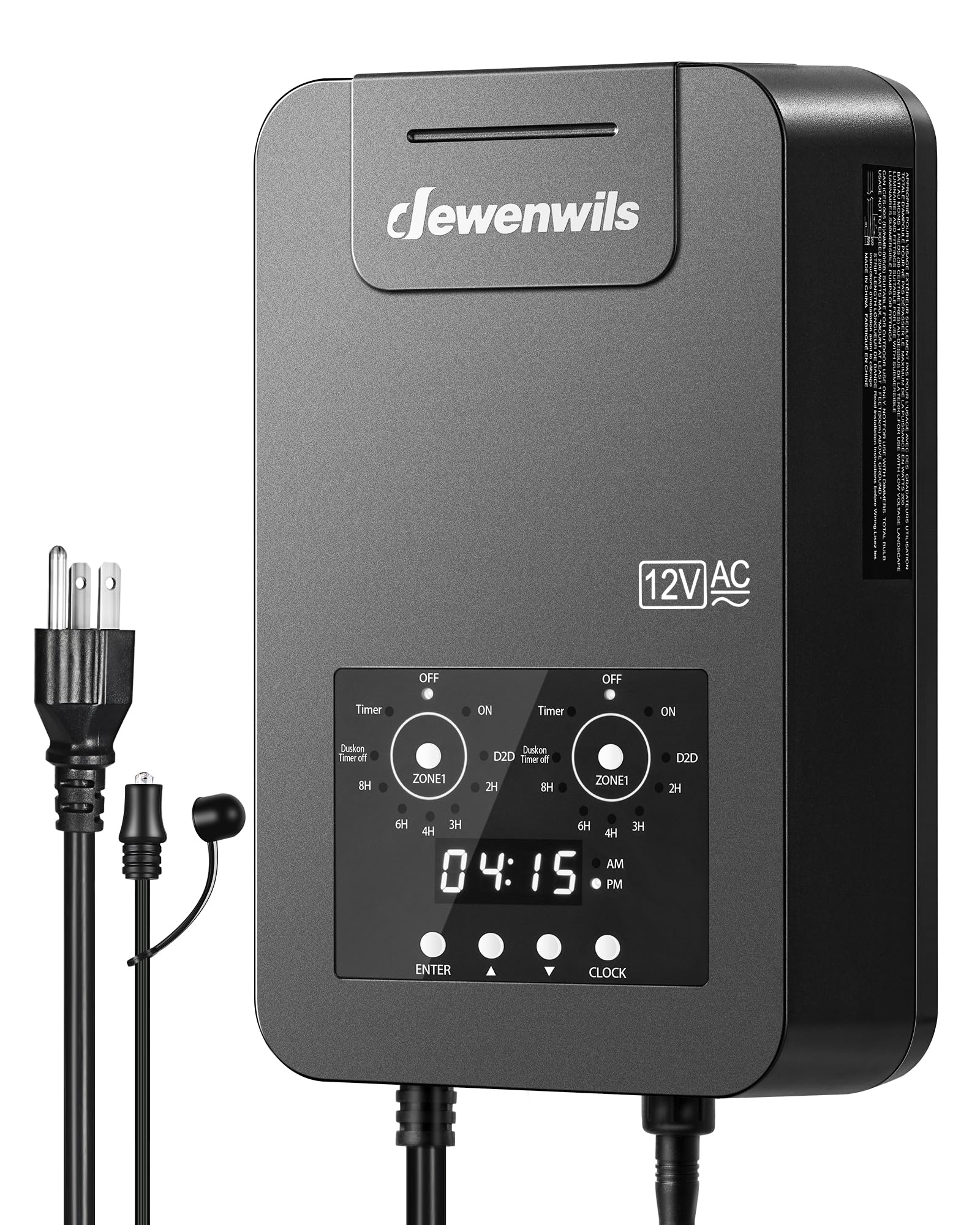 Foto 2 pulgar | Transformador De Iluminación De Paisaje Dewenwils 300w 12v/14v Ac - Venta Internacional.