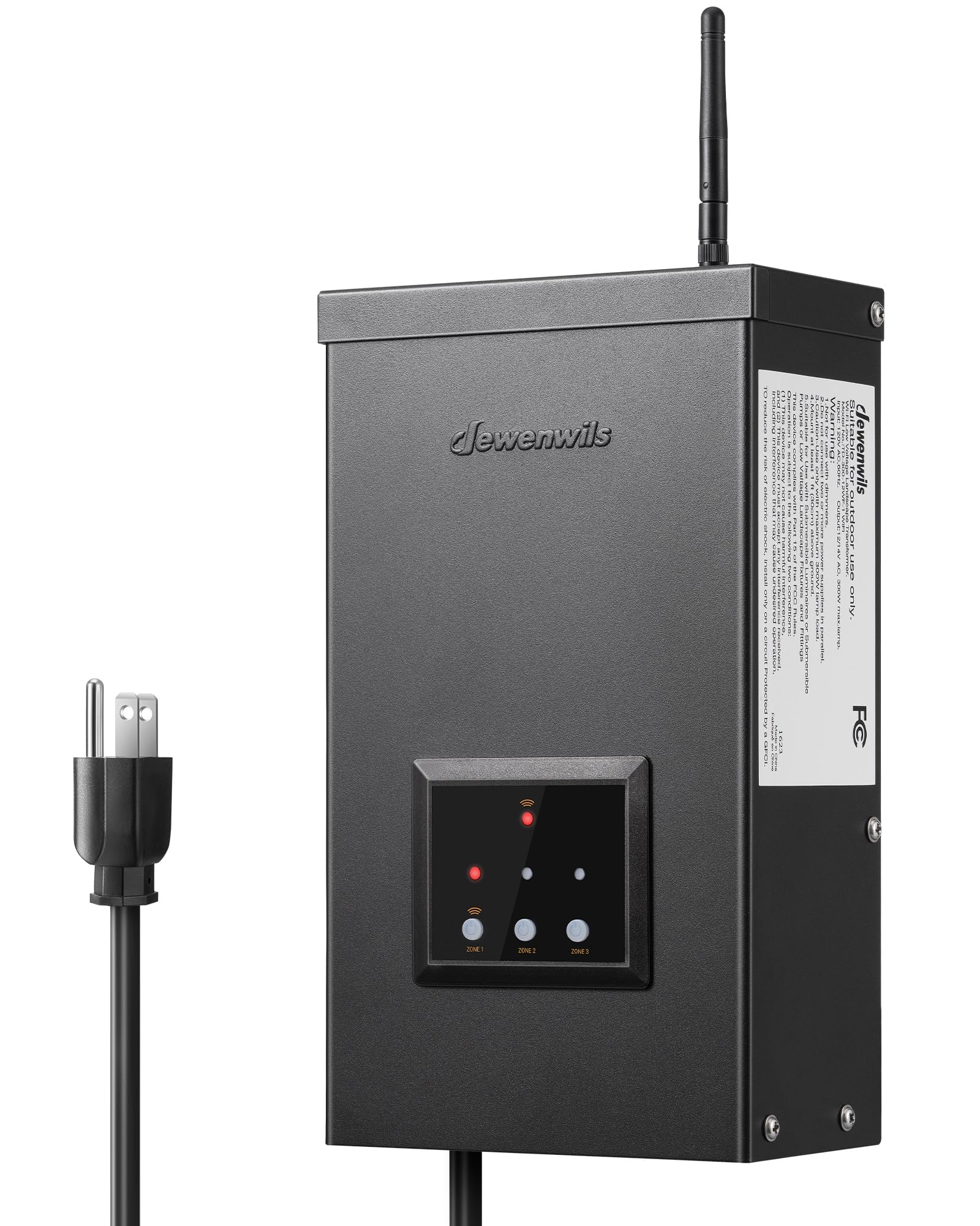 Foto 2 pulgar | Transformador De Paisaje Dewenwils Smart 300 W 3 Salidas 12 V/14 V - Venta Internacional.