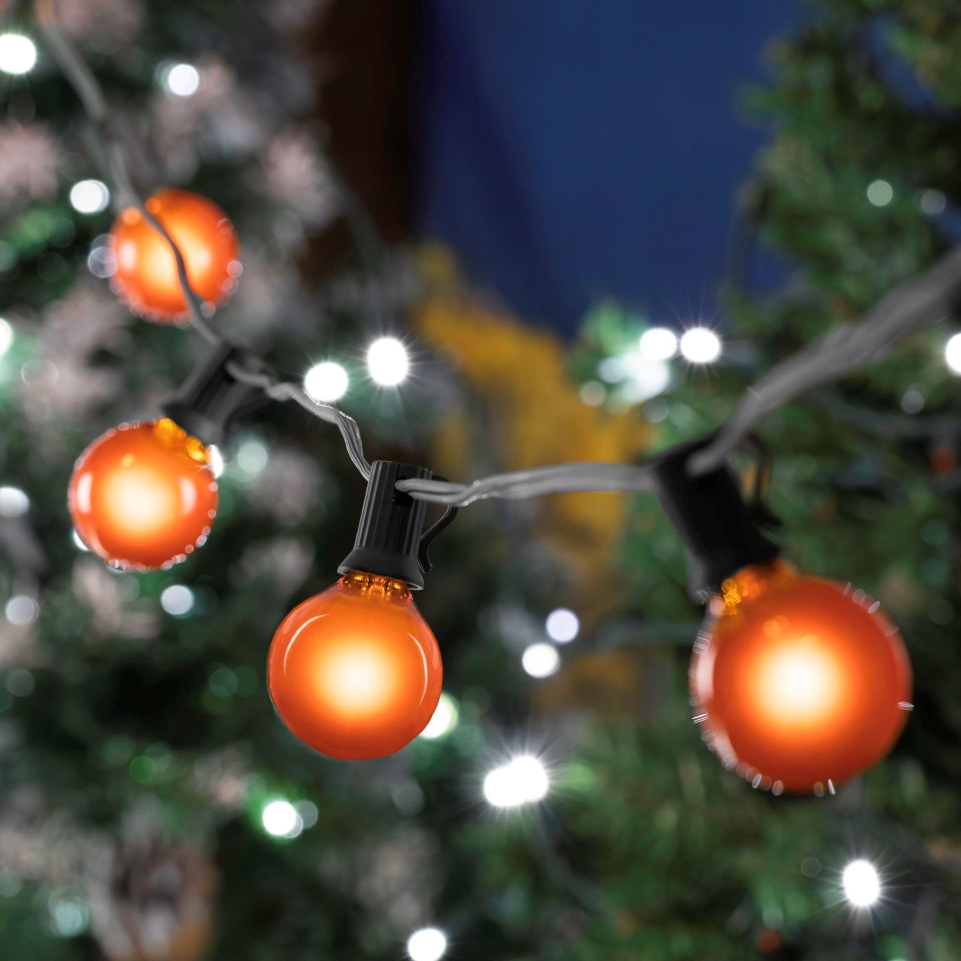 Foto 5 | Bombillas De Repuesto Novelty Lights G50 Globe  7 W  E17/c9  Paquete De 25 - Venta Internacional.