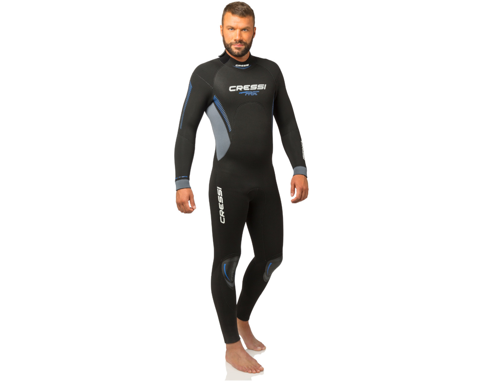 Foto 2 pulgar | Traje de Buceo Cressi Fast Man 7 mm color Negro Talla XXL