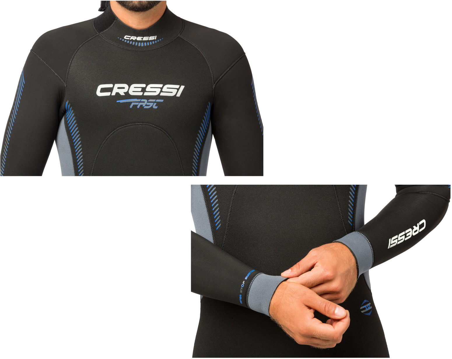 Foto 4 pulgar | Traje de Buceo Cressi Fast Man 7 mm color Negro Talla XXL
