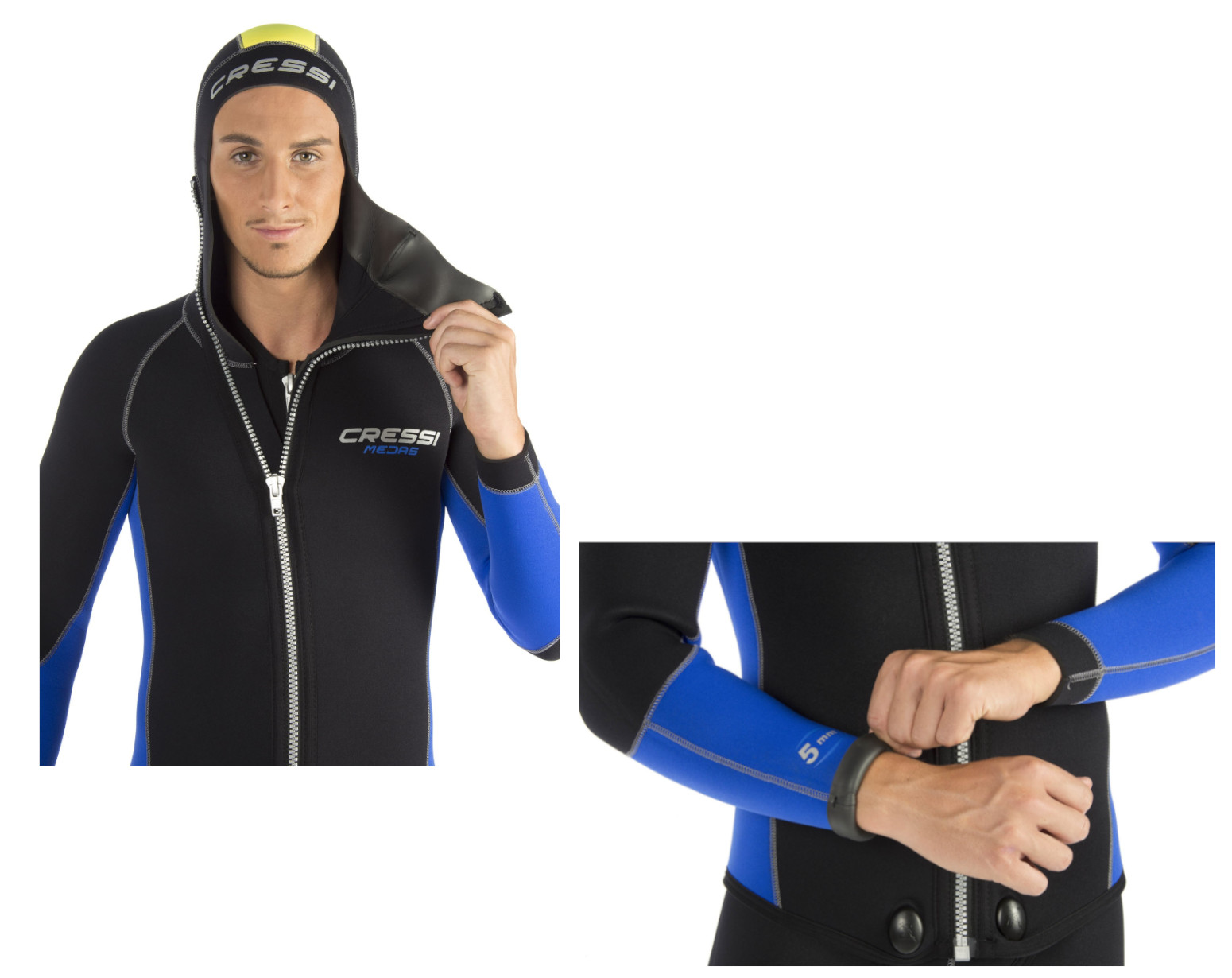 Foto 4 pulgar | Traje de Buceo Cressi Medas Man 5 mm color Negro Talla L