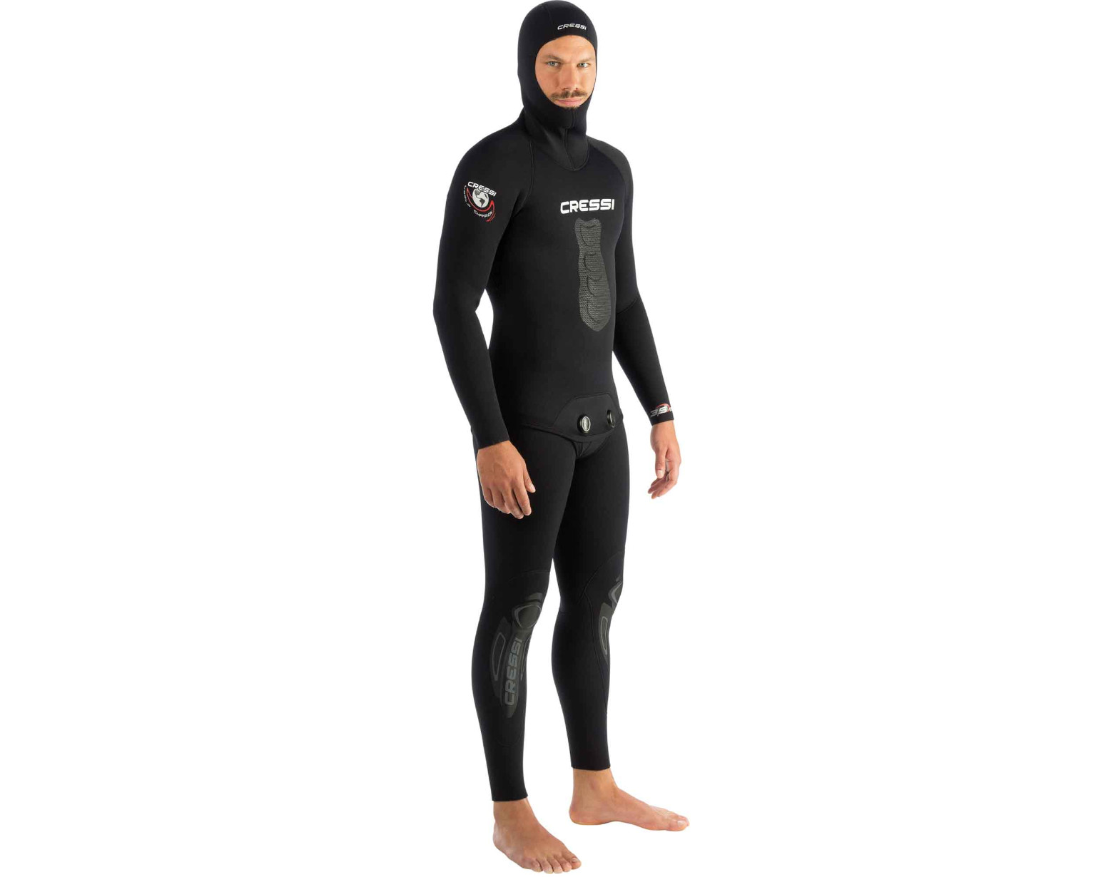 Foto 2 pulgar | Traje CRESSI Apnea 3.5 Mm Wetsuit Talla S color Negro