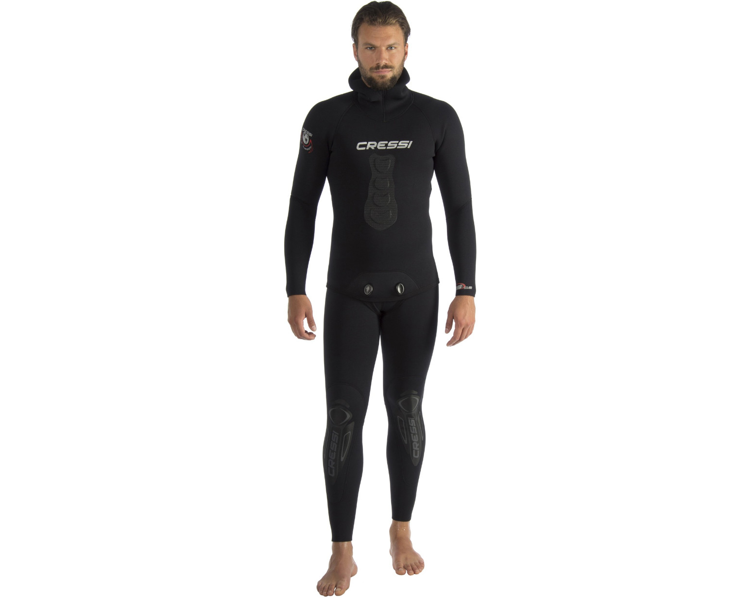 Foto 3 pulgar | Traje CRESSI Apnea 3.5 Mm Wetsuit Talla S color Negro