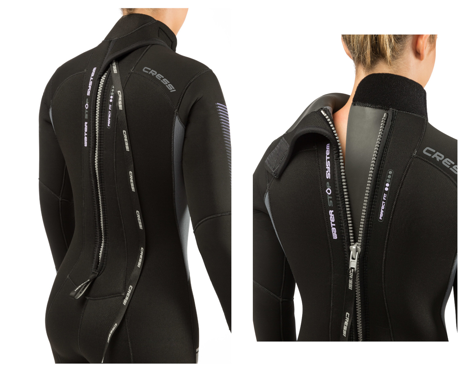 Foto 3 | Traje CRESSI Fast Lady 7 Mm Talla L color Negro