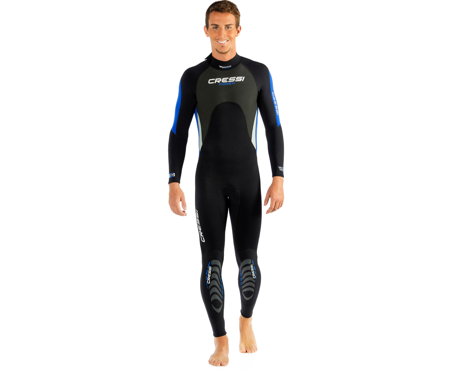 Foto 1 | Traje Cressi Morea Man 3 mm Talla XL color Negro con Azul