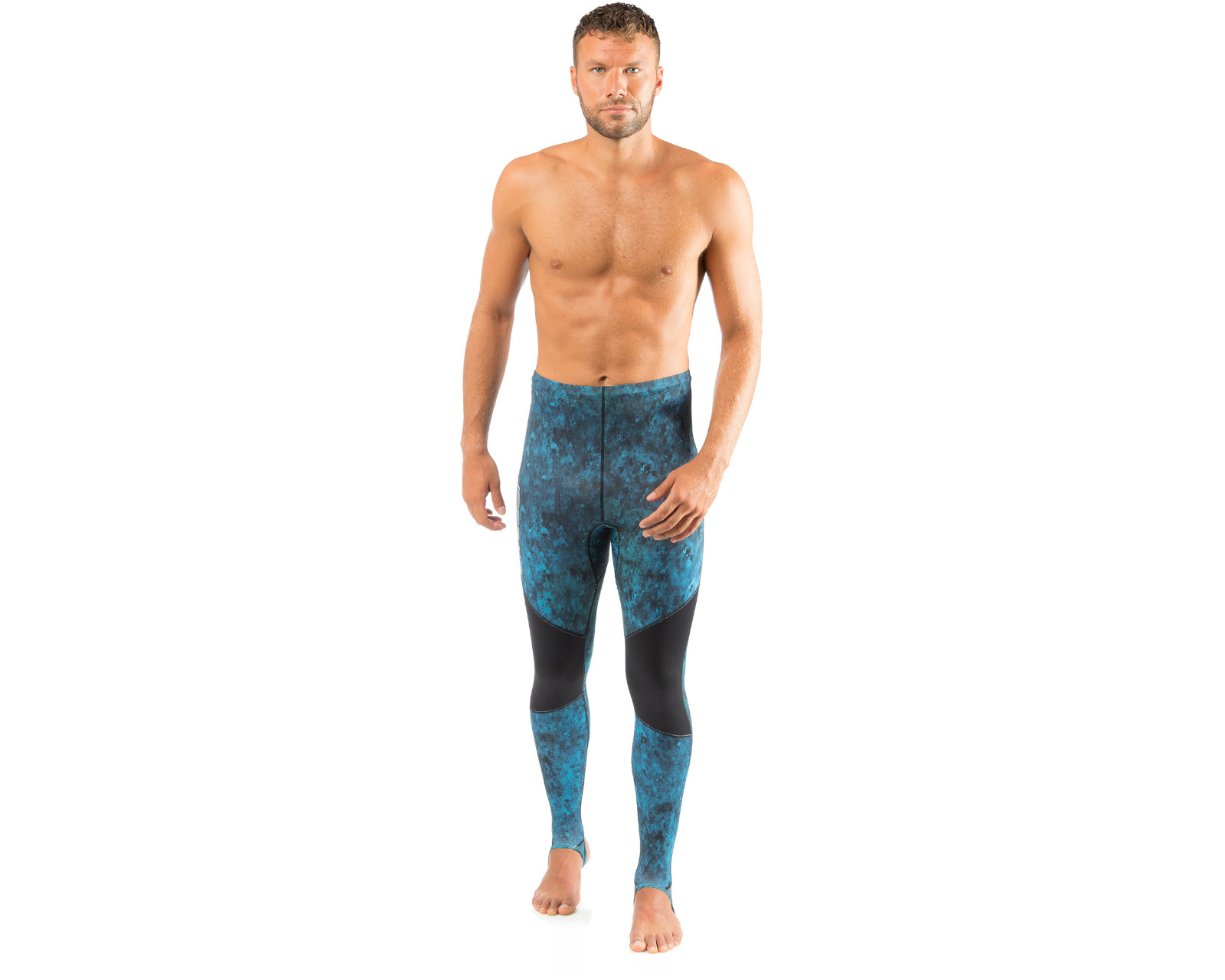 Foto 2 pulgar | Pantalon Cressi Rash Guard Talla S Licra color Azul Camuflaje