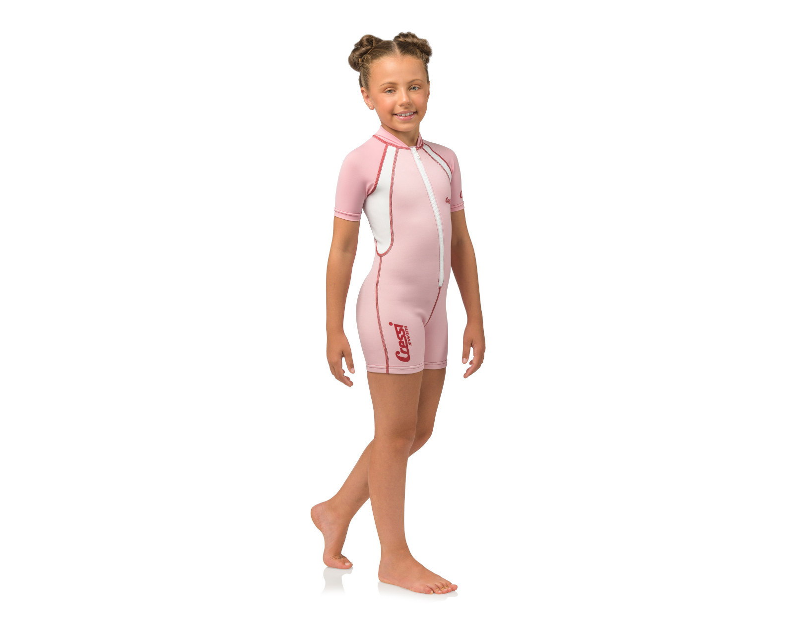 Foto 1 | Traje Cressi Swimsuit Niña Corto 1.5mm Talla S Color Rosa