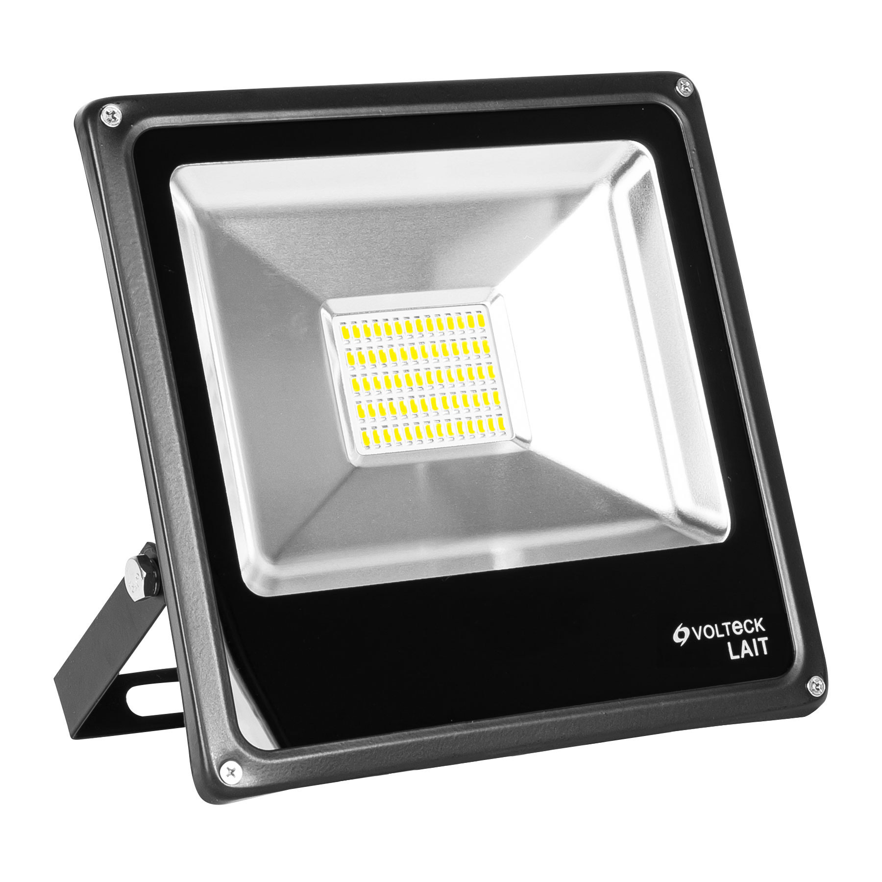 Reflector Volteck REF-302LC color Negro Led 30 W Luz Cálida