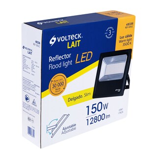 Foto 2 | Reflector Volteck REF-305LC color Negro Led 150 W Luz Cálida