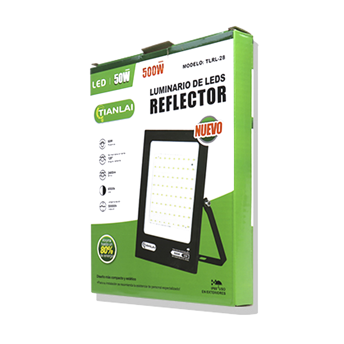 Foto 5 pulgar | Reflector Con Luz Led Tianlai R48w50