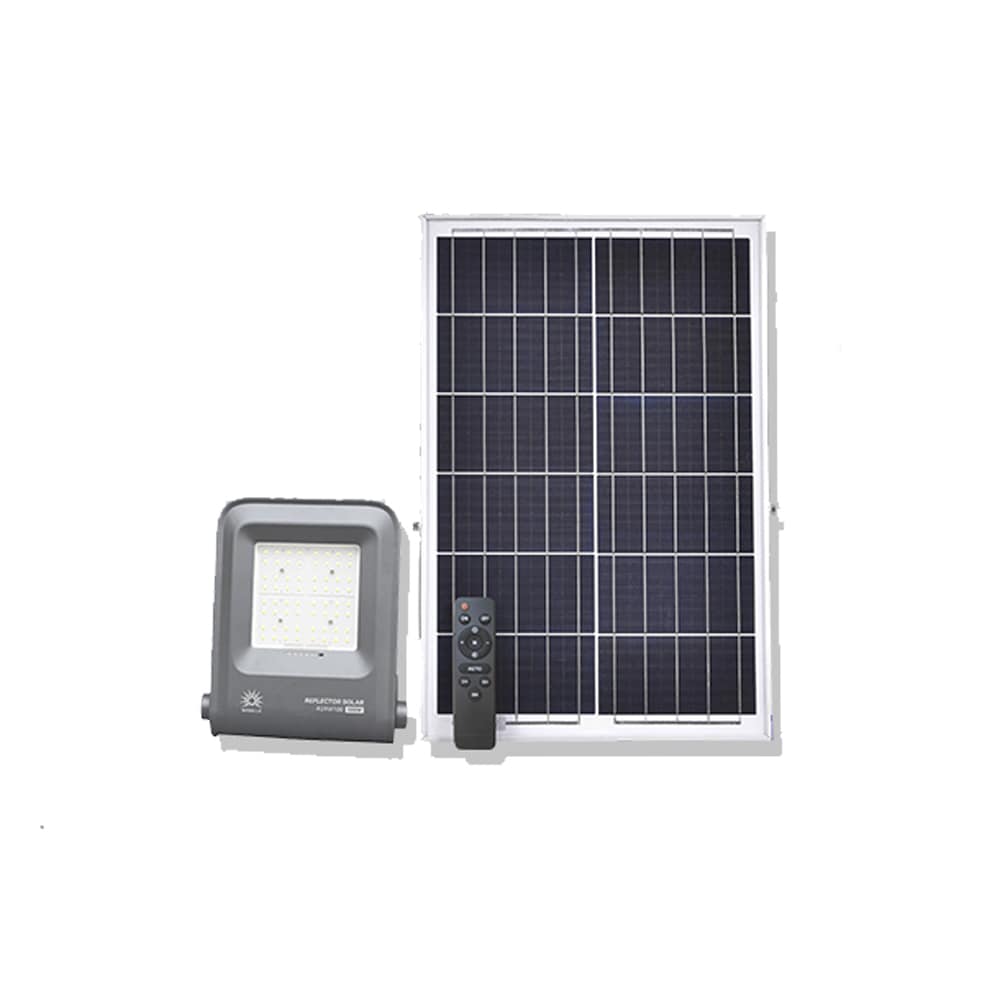 Reflector Led Solar 100 Watts Ip65 Luz Fría $1,015