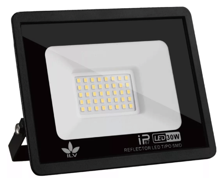 Foto 2 pulgar | Reflector Led 30w Slim Exterior Luz Blanca 100-277v Ip67