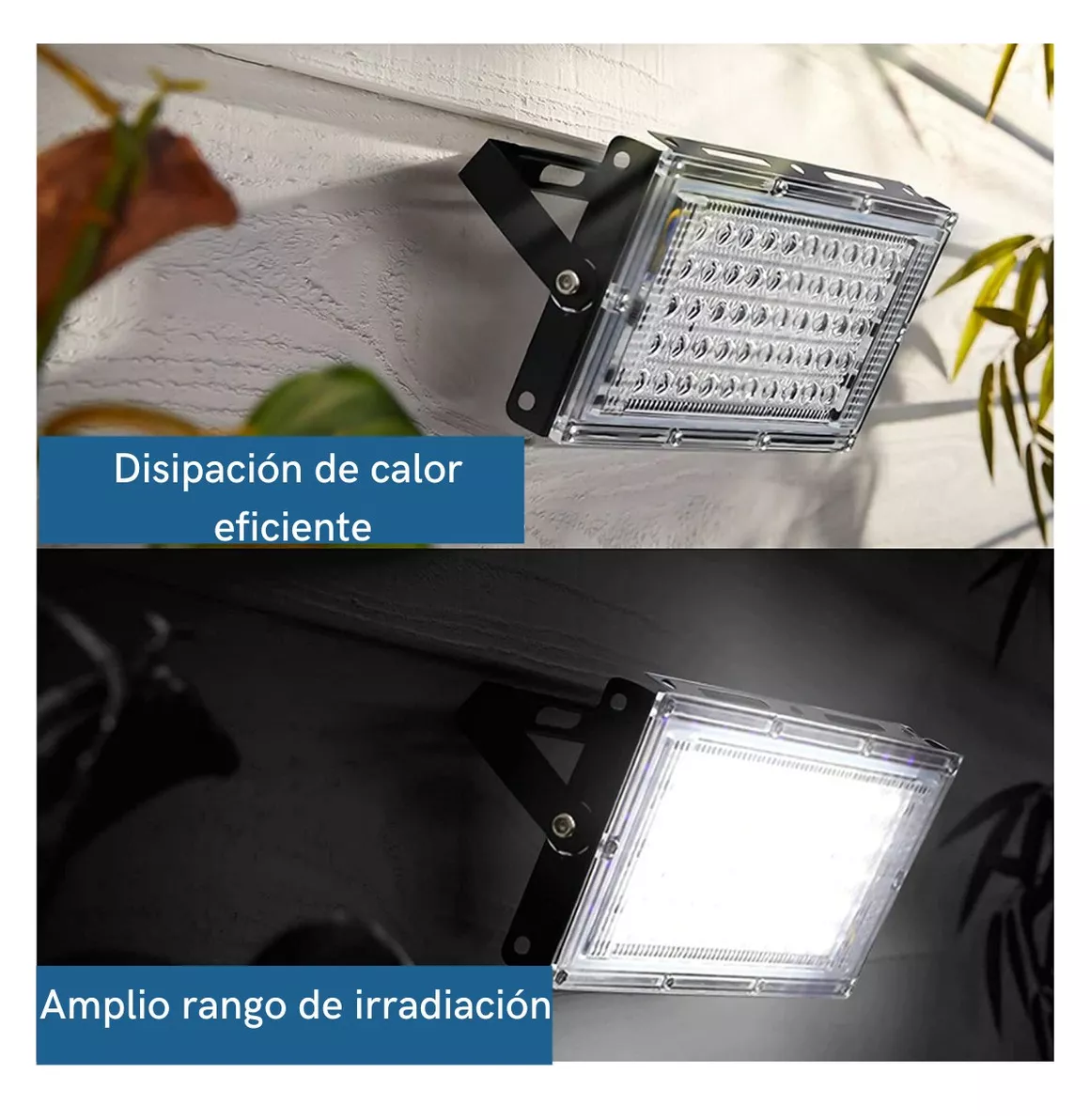 Foto 5 pulgar | Reflector Led 20w Luminario Exterior R18W30MM20 - 5 Piezas Carcasa Negro