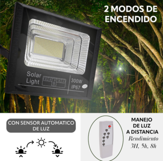 Foto 3 | Reflector Solar Led 300w