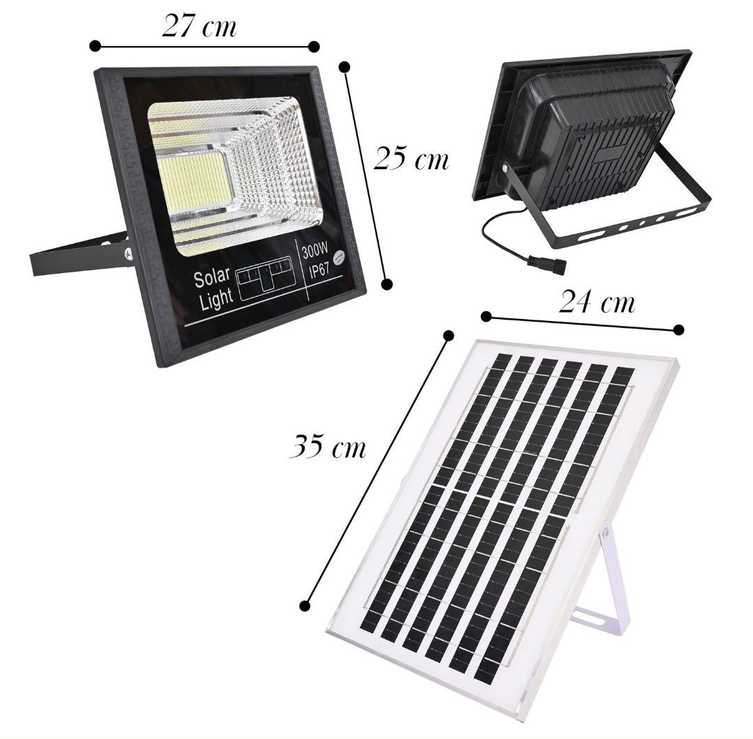 Foto 5 pulgar | Reflector Solar Led 300w