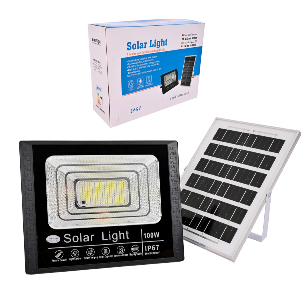 Foto 2 pulgar | Reflector Solar Led 200w