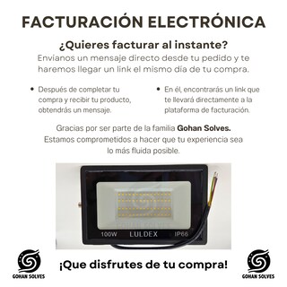 Foto 8 | Reflector Luz Blanco Frío De Leds 100w Ip66 Uso Exterior