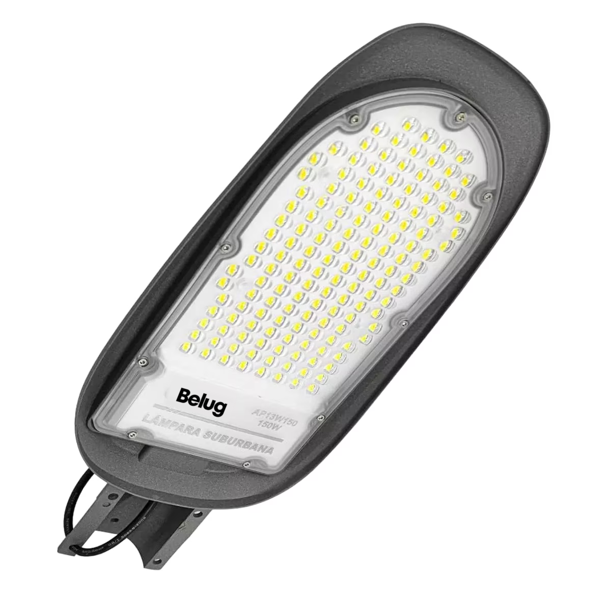 Lampara Para Exterior Belug Led De 150w Con Fotocelda 7000k 11000lm