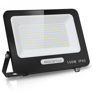 Foto 1 | Reflector Led 150w Slim Ip65negro Luz Blanco Frio Exterior