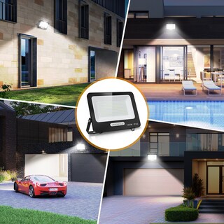 Foto 6 | Reflector Led 150w Slim Ip65negro Luz Blanco Frio Exterior
