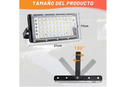 Foto 2 | Pack De 5 Reflectores Led Xtellar De 50w: Iluminación Exterior Profesional Ip65
