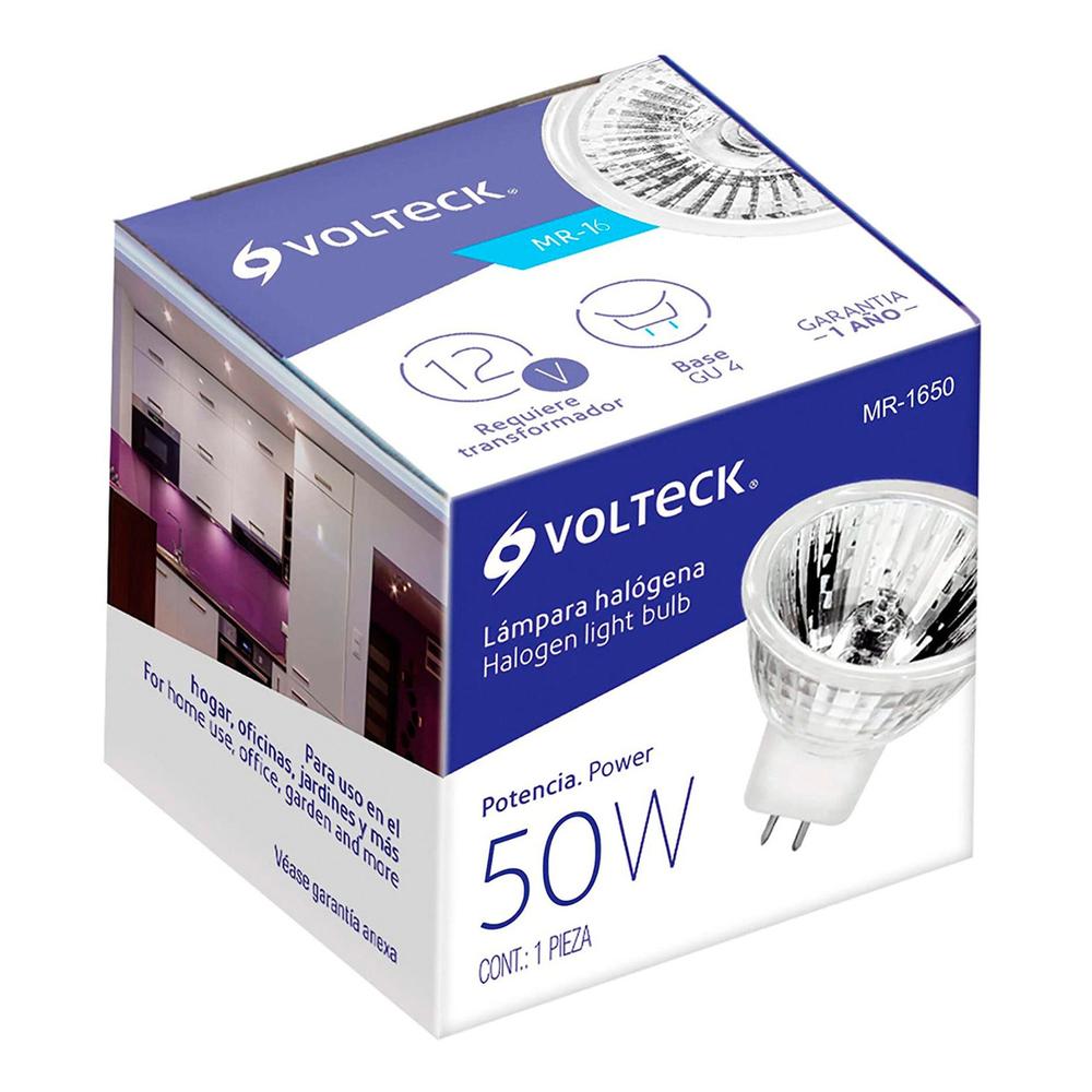 Foto 2 pulgar | Reflector Transparente 50w 12v Interior Volteck Mr-1650